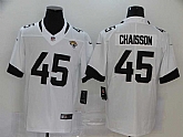 Nike Jaguars 45 K'Lavon Chaisson White 2020 NFL Draft First Round Pick Vapor Untouchable Limited Jersey,baseball caps,new era cap wholesale,wholesale hats